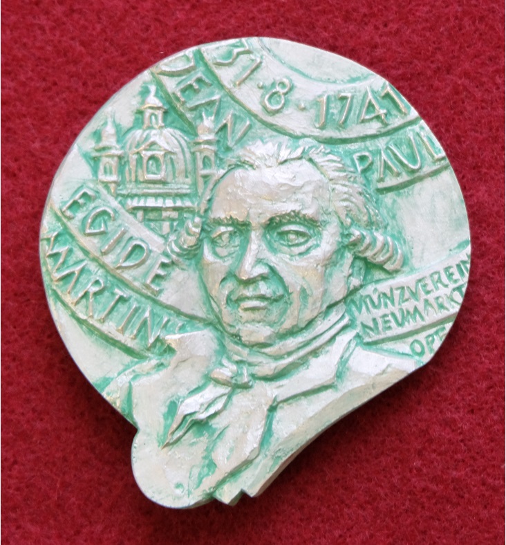 Wismut-Medaille von M. Graber für Neumarkt 2016